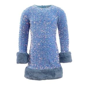 Lola + The Boys Celeste Shimmer Dress